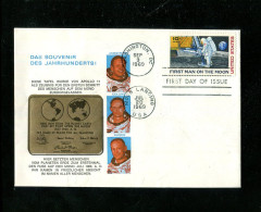 "USA" 1969, Mi. 990 "Mondlandung" FDC (15604) - Other & Unclassified