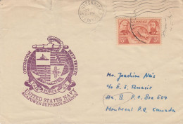 USA Operation Deepfreeze VX-6  Signature (Ca Greenwich SEP 26 1957 (UA158) - Vols Polaires