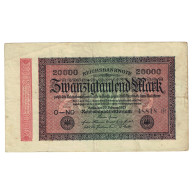 Billet, Allemagne, 20,000 Mark, 1923, 1923-02-20, KM:85d, TB+ - 20.000 Mark