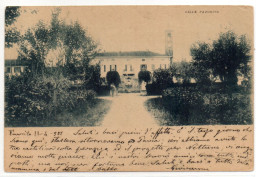 Villa La Favorita - Sant'Angelo Lodigiano - Viaggiata 1901 - (Descrizione) - Lodi