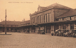 St étienne * Place De La Gare De Châteaucreux * Automobile Voiture Ancienne - Saint Etienne