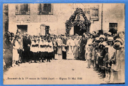 34 - Hérault - Gignac - 1er Messe De L'abbe Jayet (N12972) - Gignac