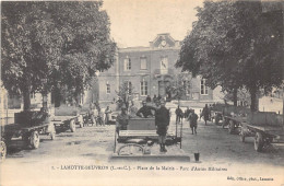 41-LA-MOTTE-BEUVRON- PLACE DE LA MAIRIE PARC D'AUTOS MILITAIRES - Lamotte Beuvron