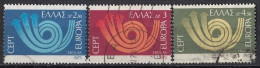 GREECE 1147-1149,used,falc Hinged - 1973