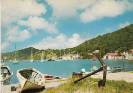 SAINT BARTHELEMY . GUADELOUPE . VUE SUR LA RADE DE GUSTAVIA - Saint Barthelemy