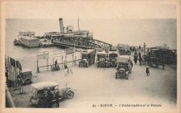 St Brévin Les Pins * Mindin * L'embarcadère Et Le Bateau * Automobile Voiture Ancienne - Saint-Brevin-les-Pins