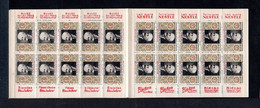 Carnet De 1934  - Tuberculose - Antituberculeux - N°34D--Constantine--16--Très RARE  Carnet D'ALGERIE. - Blocs & Carnets