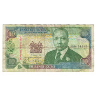 Billet, Kenya, 10 Shillings, 1992, 1992-01-02, KM:24d, TB - Kenia