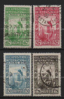 Algérie - 1937 - Exposition De Paris   - N° 127 à 130 - Oblit  - Used - Oblitérés