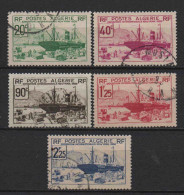 Algérie - 1939 - Exposition De New York  - N° 153 à 157 - Oblit  - Used - Oblitérés