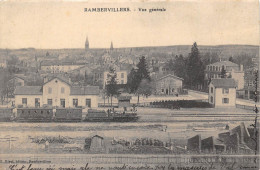 88-RAMBERVILLERS- VUE GENERALE ( VOIRE GARE ) - Rambervillers