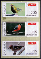 Denmark 2012 Minr.62-64 MNH (**) Birds / Vogel ( Lot  F 2406 ) ATM - Viñetas De Franqueo [ATM]