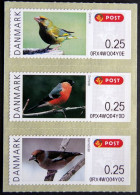 Denmark 2012 Minr.62-64 MNH (**) Birds / Vogel ( Lot  F 2409 ) ATM - Viñetas De Franqueo [ATM]