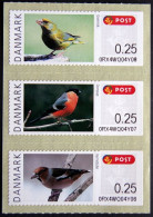 Denmark 2012 Minr.62-64 MNH (**) Birds / Vogel ( Lot  F 2412 ) ATM - Timbres De Distributeurs [ATM]