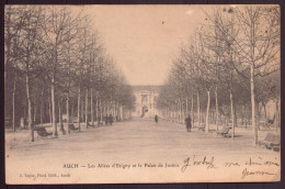 AUCH LES ALLEES D ETIGNY ET LE PALAIS DE JUSTICE 32 - Auch