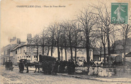 60-GRANDVILLIERS- PLACE DU FRANC-MARCHE - Grandvilliers