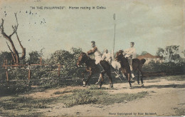 Horse Racing Cebu Used 1908 British Consul President And Sole Judge Of The Racetrack - Philippines