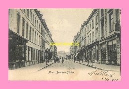 CPA   MONS  Rue De La Station - Mons