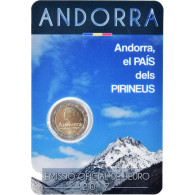 Andorre, 2 Euro, Coin Card, 2017, Les Armoiries De L'Andorre Et La Devise, FDC - Andorra