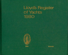 Lloyd's Register Of Yachts 1980 De Collectif (1980) - Barche