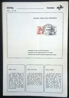 Brochure Brazil Edital 1977 20 Professions Economics Café With Stamp CPD SP - Covers & Documents