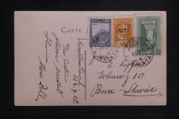 TURQUIE - Affranchissement De Galata Sur Carte Postale Pour La Suisse En 1928 - L 144177 - Briefe U. Dokumente