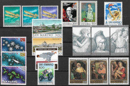 C3950 - San Marino Lot Timbres Neufs** - Collections, Lots & Series