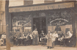 PARIS- CARTE-PHOTO- CAFE - Bar, Alberghi, Ristoranti