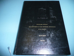 ALSACE HAUT RHIN THANN INVENTAIRE GENERAL DES MONUMENTS ET DES RICHESSES ARTISTIQUES DE LA FRANCE 1980 - Alsace