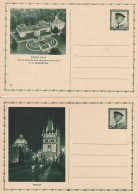 Tchécoslovaquie 2 Entiers Postaux Illustrés Différents - Postcards