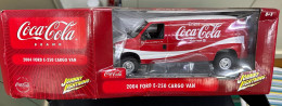 COCACOLA 2004 FORD E-259 CARGO VAN, ALMOST NEW IN ORIGINAL BOX. HEAVY - Voitures