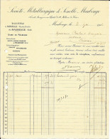 MAUBEUGE   -  Société Métallurgique De Senelle - Maubeuge  1913 - Altri & Non Classificati