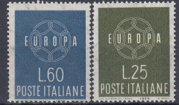 ITALY 1055-1056,unused - 1959