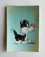 RARE IMAGE HOLOGRAPHIQUE PUBLICITAIRE FRISKIES GROS MINET Junior 1976 - Sammelbilder