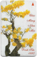 Vietnam - Uniphonekad (GPT) - Yellow Flower - 9UPVA - Used - Vietnam