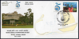 India, 2019, Special Cover, NIOT - 25 Years, Ocean Technology, My Stamp, Earth Sciences, Chennai, Inde, Indien, C23 - Covers & Documents