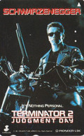 TC JAPON / 110-011 - CINEMA - ARNOLD SCHWARZENEGGER - TERMINATOR - MOVIE JAPAN Phonecard - S 19781 - Cinéma