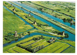 KINDERDIJK  --  PANORAMA MOLENS    WINDMÜHLE - Kinderdijk