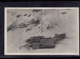 Ansichtskarte Zugspitzbahn Blick Auf Sporthotel Schnefernerhaus Gelaufen 1935 - Zugspitze