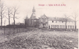 GENAPPE. Eglise Notre-Dame De Foy. Dos Divisé, Non Voyagée. - Genappe