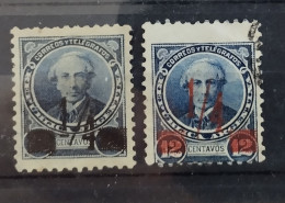 ARGENTINA - Lote 2302 Sellos Sobrecargados 1889/1891 - Próceres Nacionales, Personalidades -  Juan B. Alberdi - Used Stamps