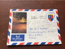 * POSTE AÉRIENNE  Nouvelle-Caledonie  7 - Cartas & Documentos