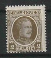 Belgie OCB CU 191  * MH Naam Bovenaan. - 1901-1930