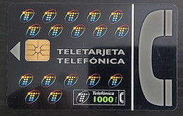 Spain  ESPAGNE . Teletarjeta Telefonica 1000  TK 1/105 - Sonstige & Ohne Zuordnung