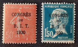 France 1930 N°264/65 *TB Cote 23€80 - Neufs