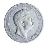 Allemagne-Royaume De Prusse Wilhelm II 5 Mark 1899 Berlin - 2, 3 & 5 Mark Plata