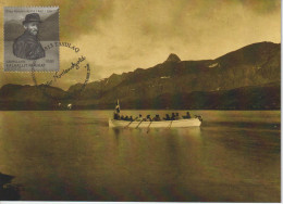 Greenland Maximum Card Mi 546 Expeditions In Greenland - Otto Nordenskjöld Centenary By Martin Mörck 2009 - Cartes-Maximum (CM)