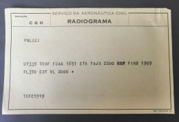 Portugal Radiograma C. 1970 Radiogramme Radiogram - Cartas & Documentos