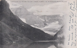 Canada Alberta Lake Louise And Victoria Glacier On The Canadian Pacific Railway 1909 - Lac Louise