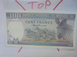 RWANDA 100 Francs 1982 Neuf (B.29) - Rwanda